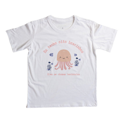 Camiseta Eu tenho oito bracinhos