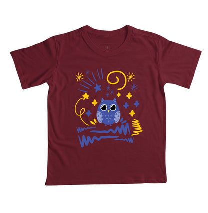 Camiseta Na Vibração da Corujinha