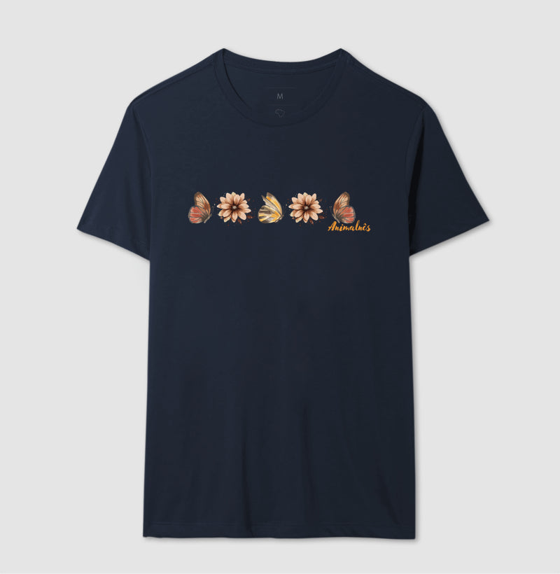 Camiseta Borboletas & Flores