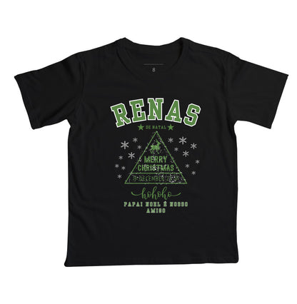 Camiseta Renas de Natal