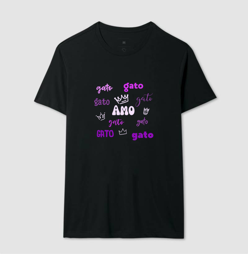 Camiseta Gato Rei