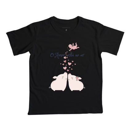 Camiseta O amor está no ar