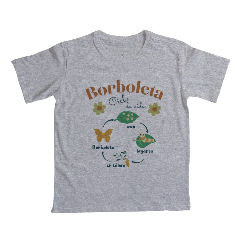 Camiseta ciclo da vida
