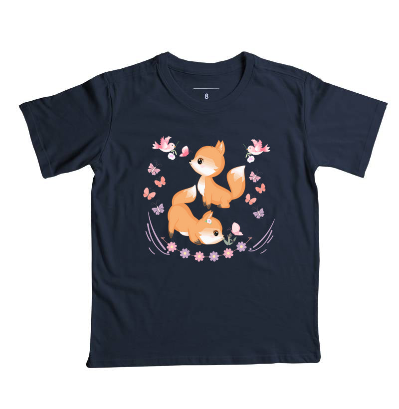 Camiseta Raposinhas