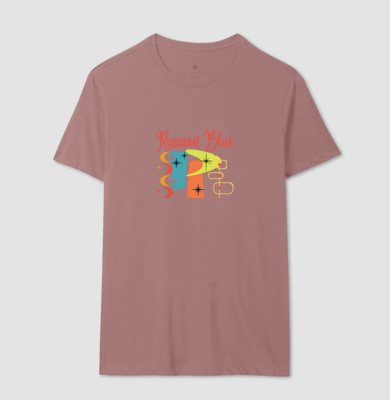 Camiseta Gato Russian Blue