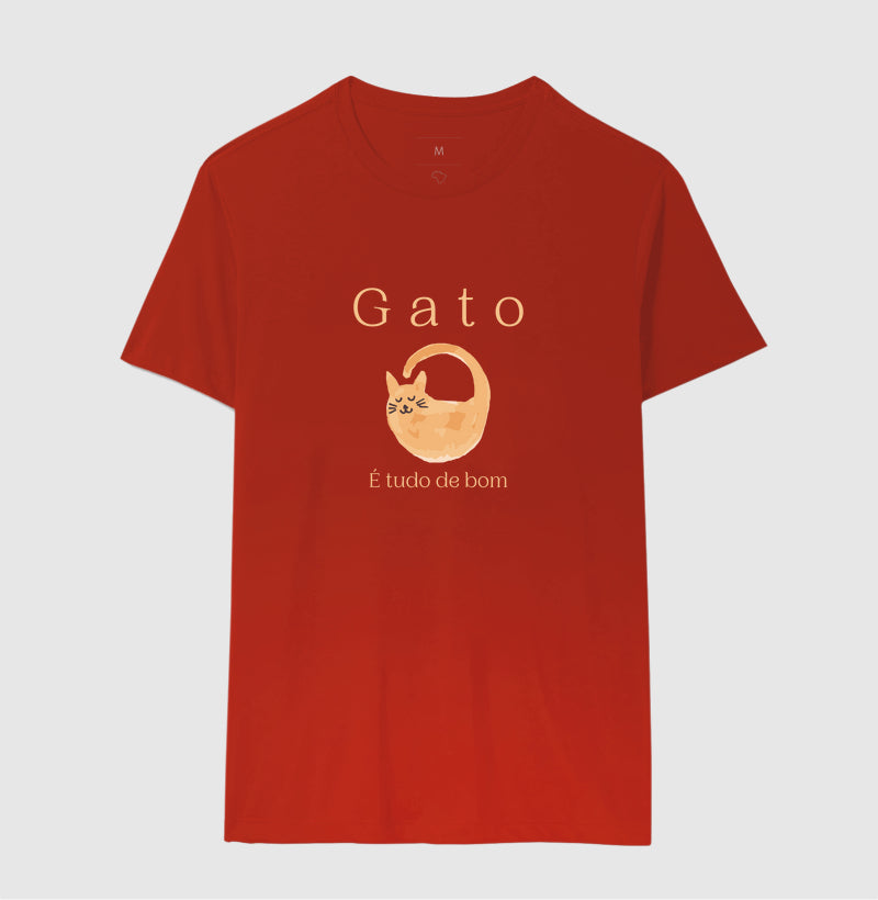 Camiseta Gato é Bom Demais