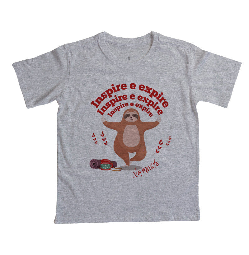 Camiseta Inspire e expire