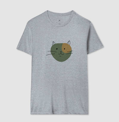 Camiseta Gato e Traços