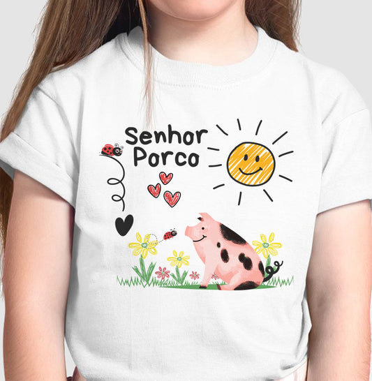 Camiseta Senhor Porco