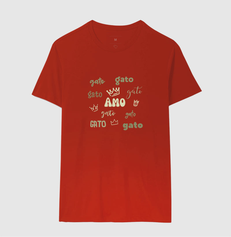 Camiseta Gato Rei