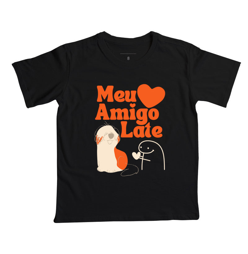Camiseta Meu amigo late