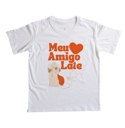 Camiseta Meu amigo late
