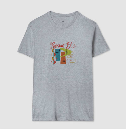 Camiseta Gato Russian Blue