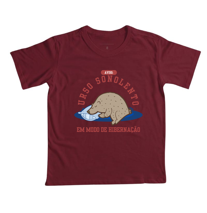 Camiseta Urso Sonolento