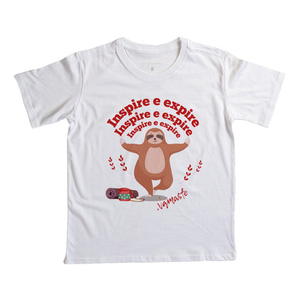 Camiseta Inspire e expire