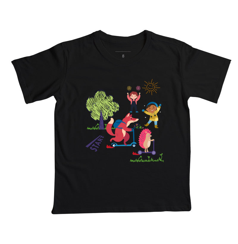 Camiseta Start com os amigos