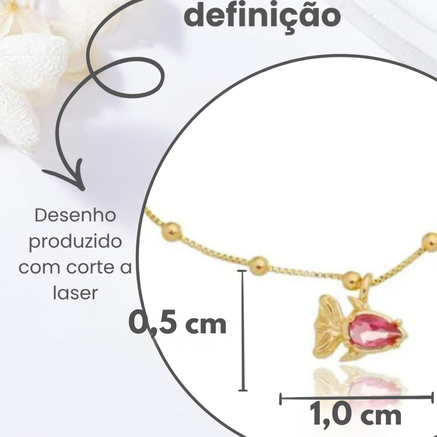 Pulseira  Peixinho do Amor