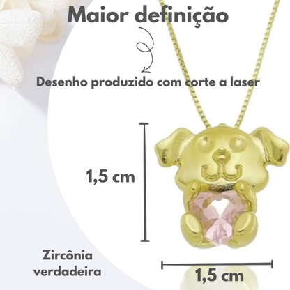 Colar Cachorrinho do Meu Coração