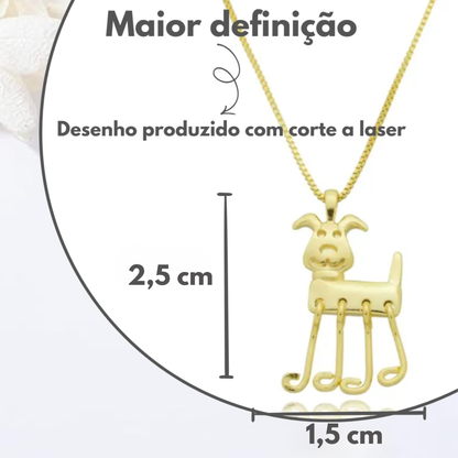 Colar Patinhas Marotas