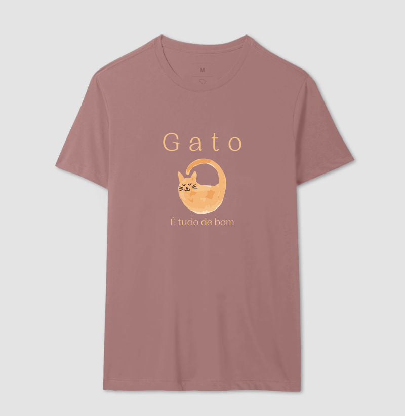 Camiseta Gato é Bom Demais
