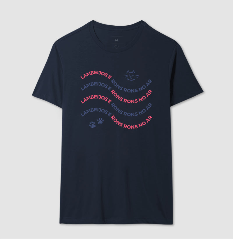 Camiseta Lambeijos e Rons Rons no Ar