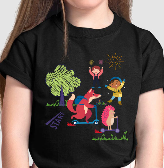 Camiseta Start com os amigos