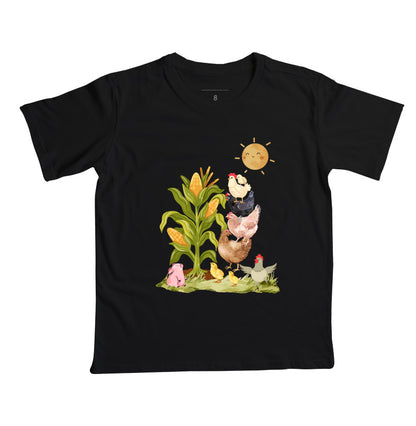 Camiseta no milharal