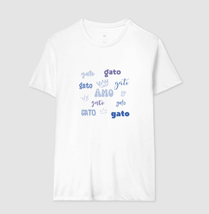 Camiseta Gato Rei
