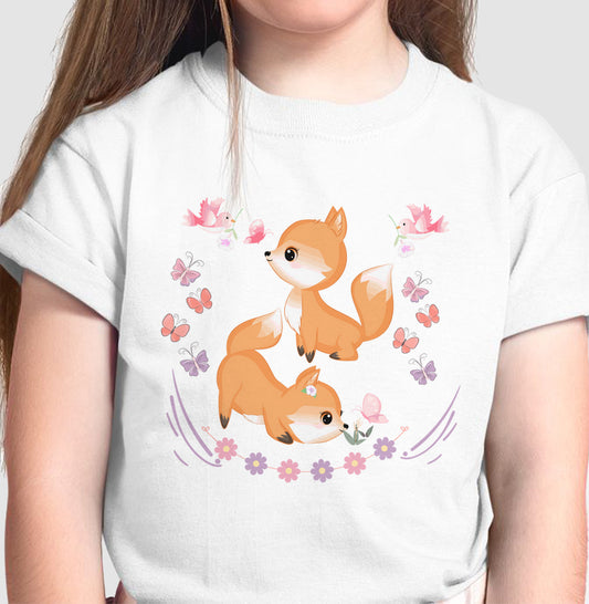 Camiseta Raposinhas