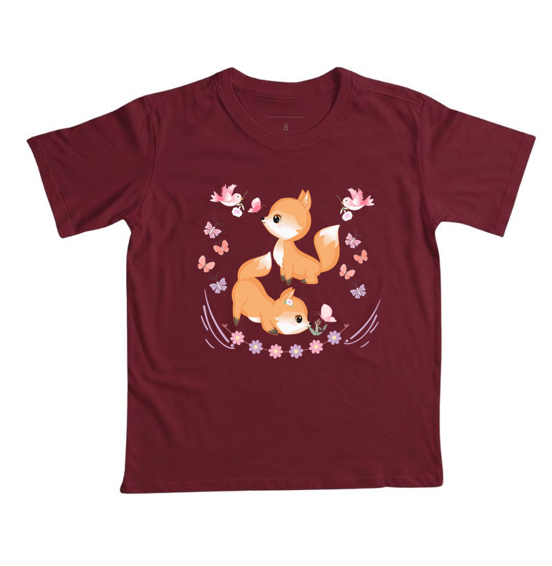 Camiseta Raposinhas