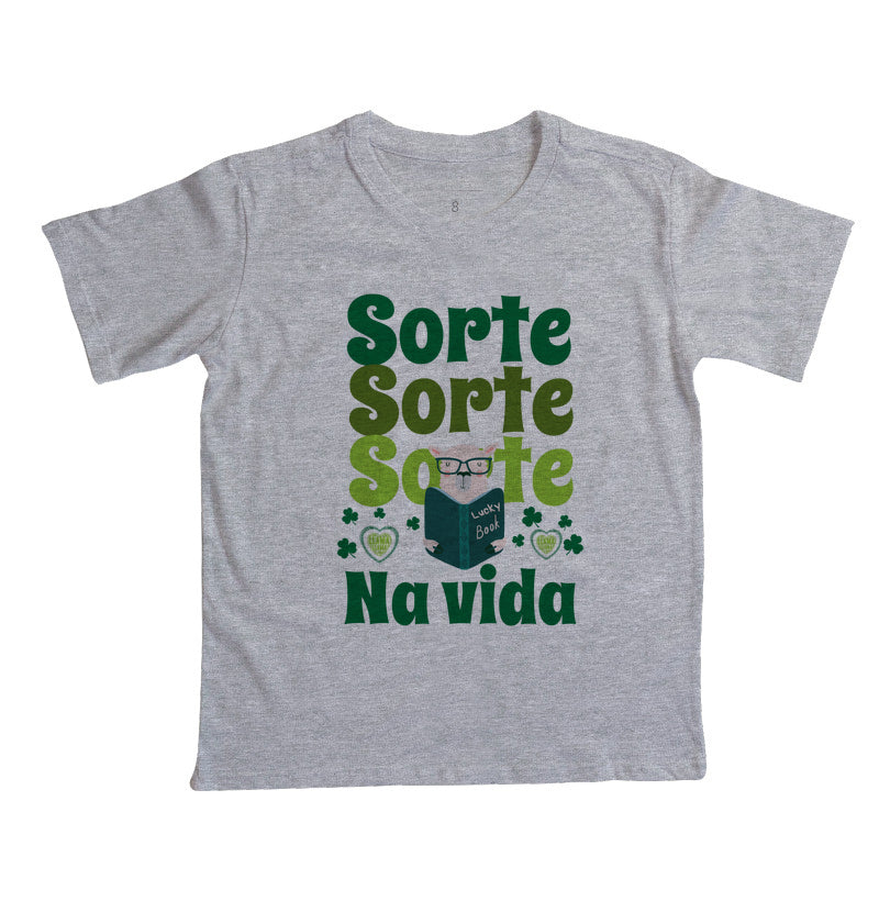 Camiseta Sorte na vida