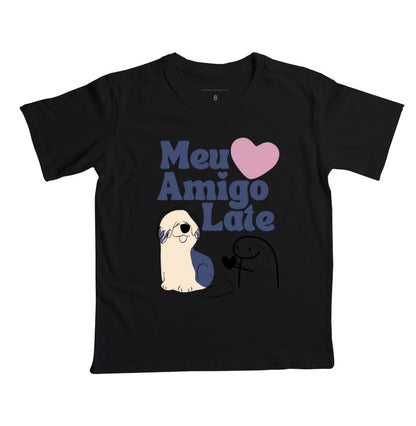Camiseta Meu amigo late