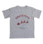 Camiseta Renas de Natal e o Papai Noel