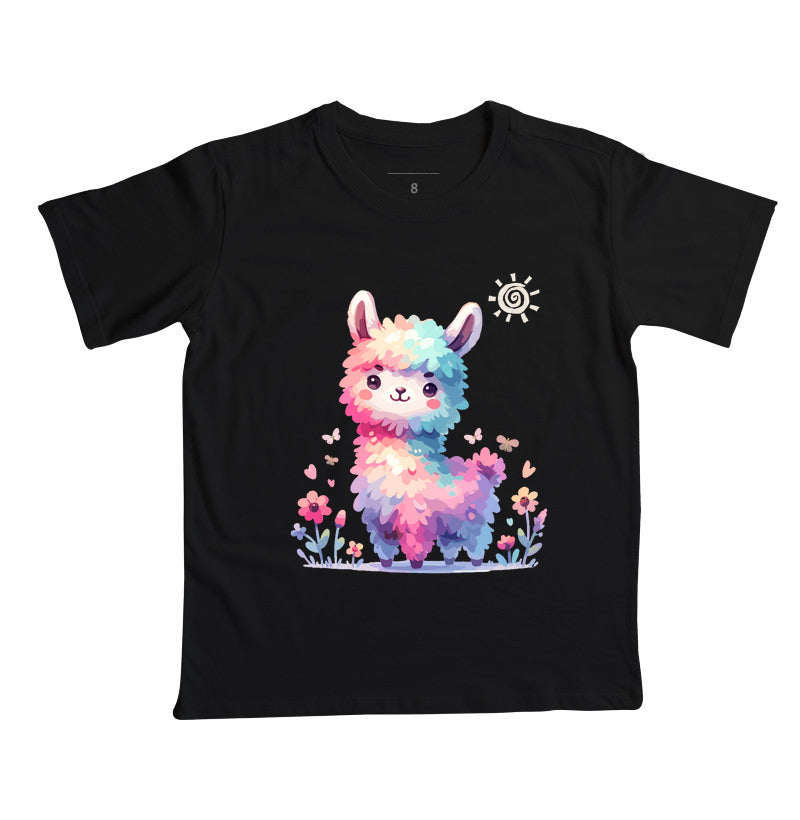 Camiseta Pequena Lhama