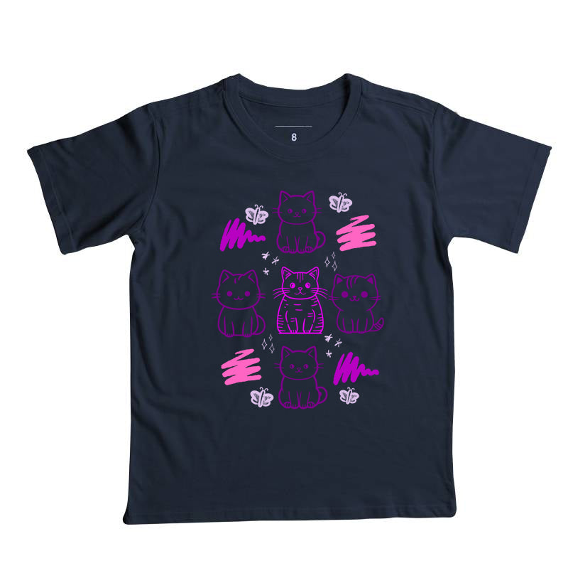 Camiseta Gatos