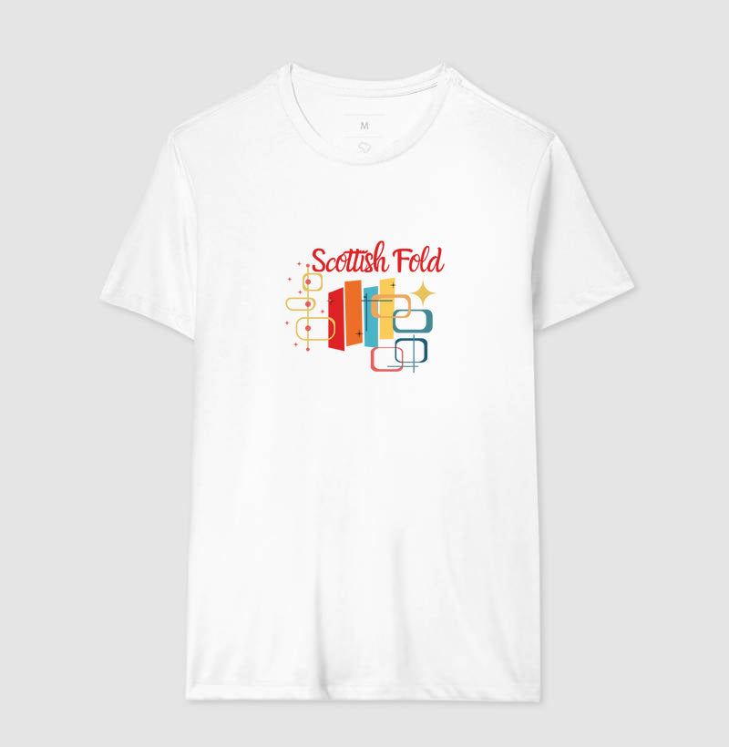 Camiseta Gato Scottish Fold