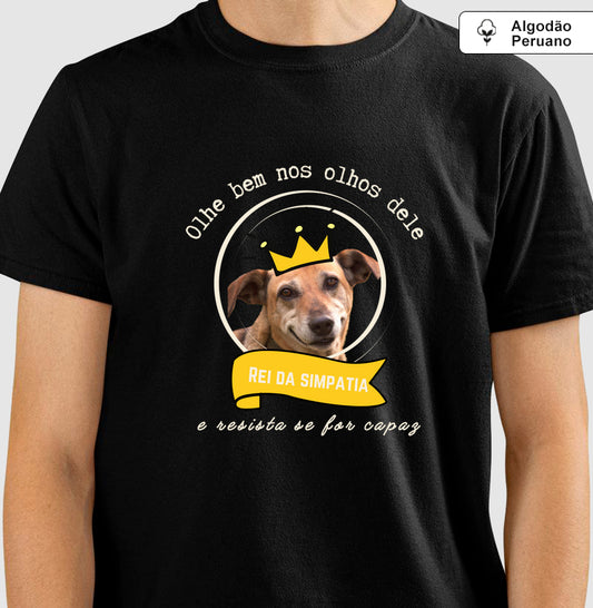 Camiseta Rei da simpatia