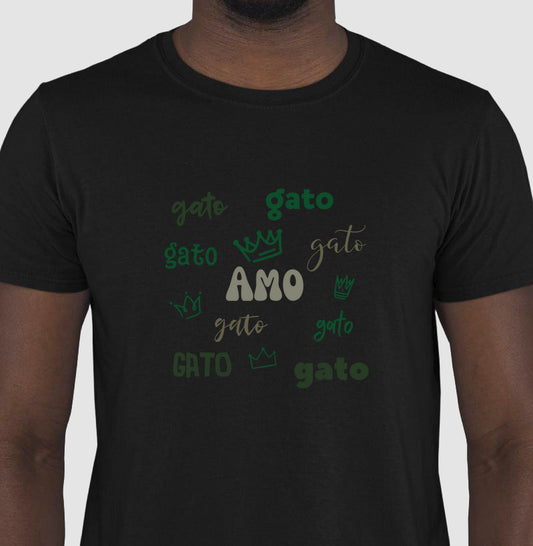 Camiseta Gato Rei