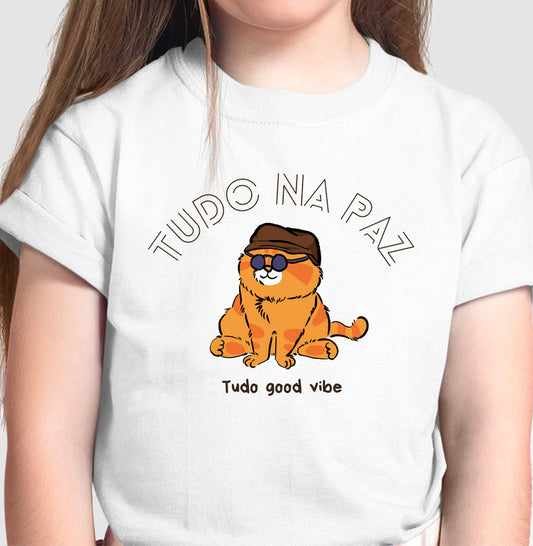 Camiseta Tudo na Paz
