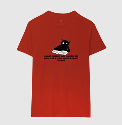 Camiseta O Livro Alquímico dos Gatos