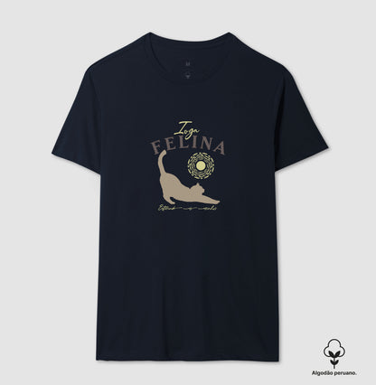 Camiseta Ioga Felina