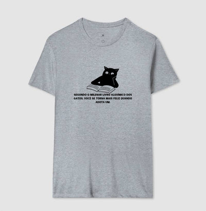 Camiseta O Livro Alquímico dos Gatos