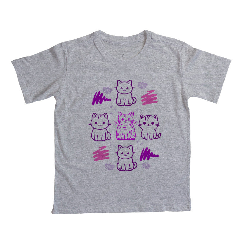 Camiseta Gatos