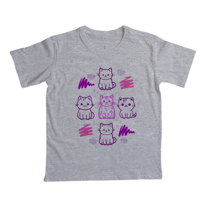 Camiseta Gatos