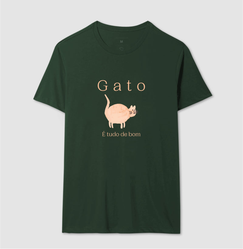 Camiseta Gato é Tudo de Bom