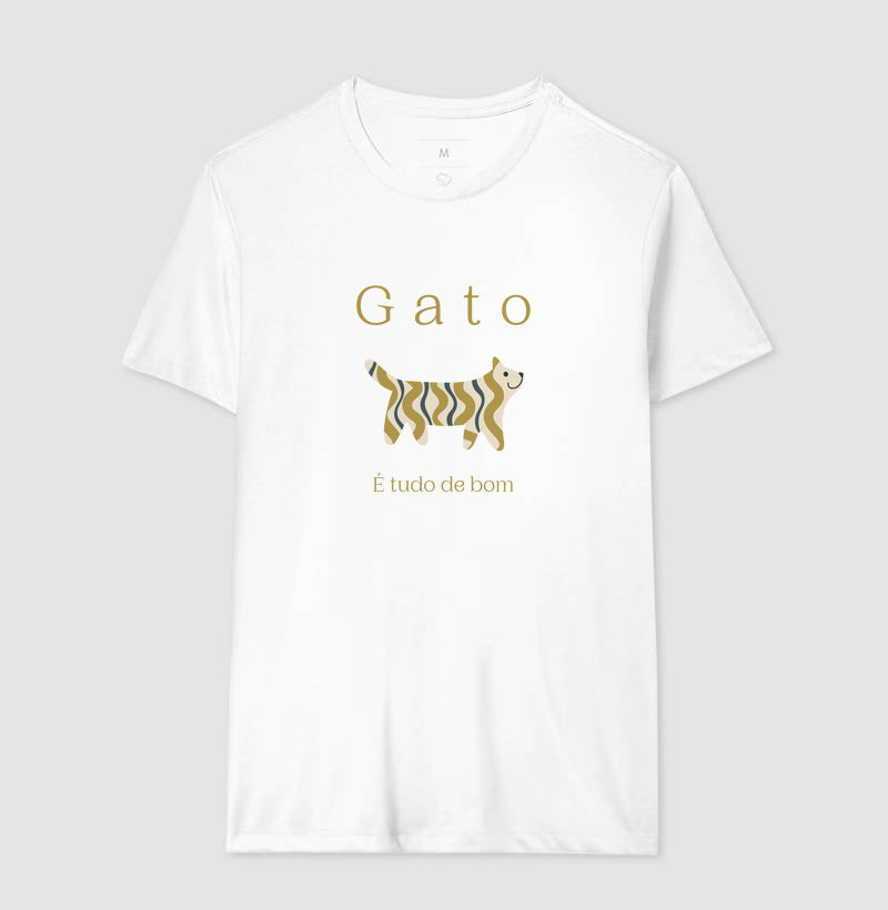 Camiseta Gato é Tudo de Bom