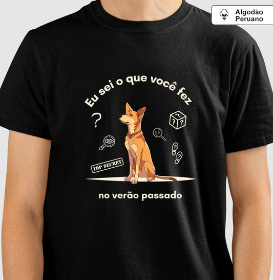 Camiseta Eu sei o que você fez
