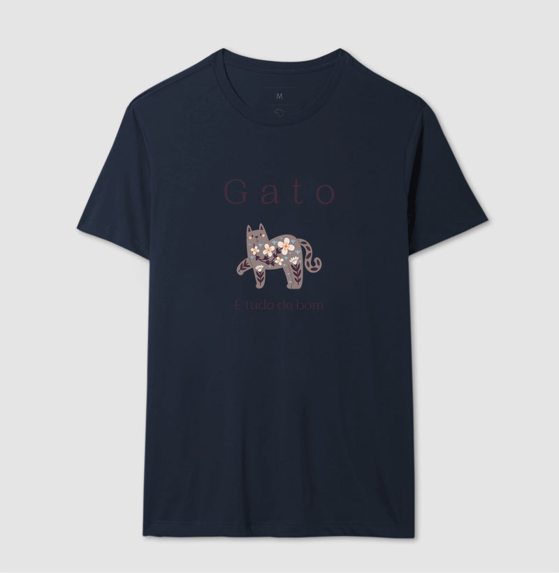 Camiseta Gato é Tudo de Bom