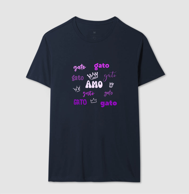 Camiseta Gato Rei