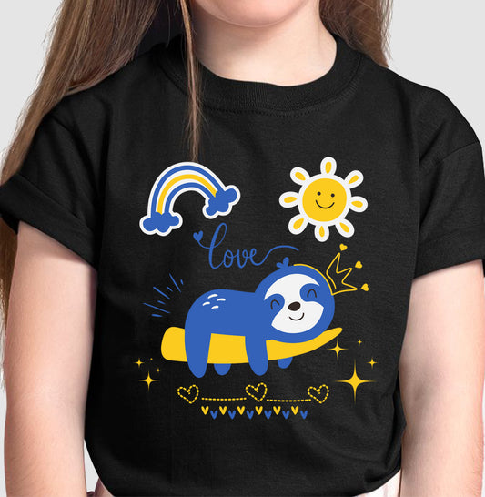 Camiseta Tudo tranquilo e alegre